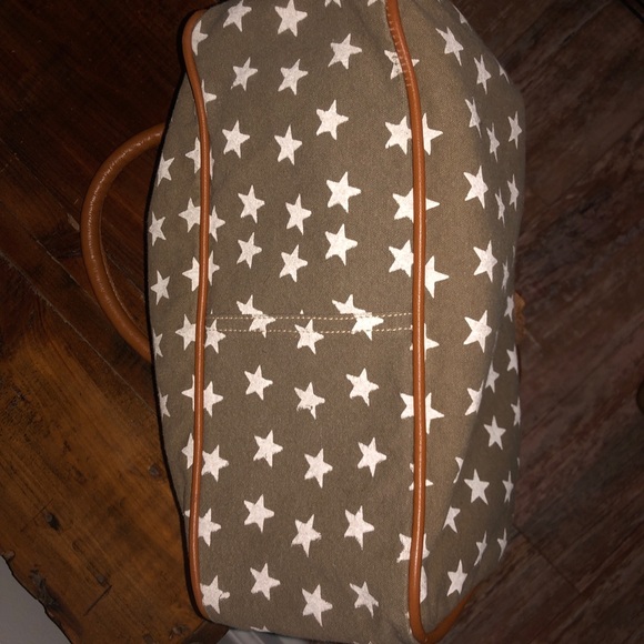 green Myra star tote bag - Picture 5 of 7